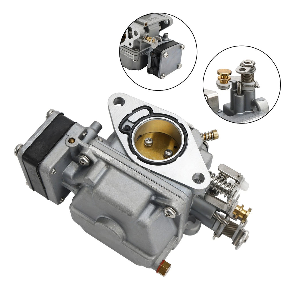 Lower Carburetor Carb for Yamaha Outboard 20HP 25HP (2 Stroke) (6L2-14302-00)