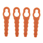 Set of 4 Trimmer Blades for Lawn Mower (Durability)