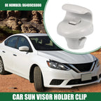 Sun Visor Holder Clip for Nissan Sentra (2015–2019) No. 96409CG000 Gray