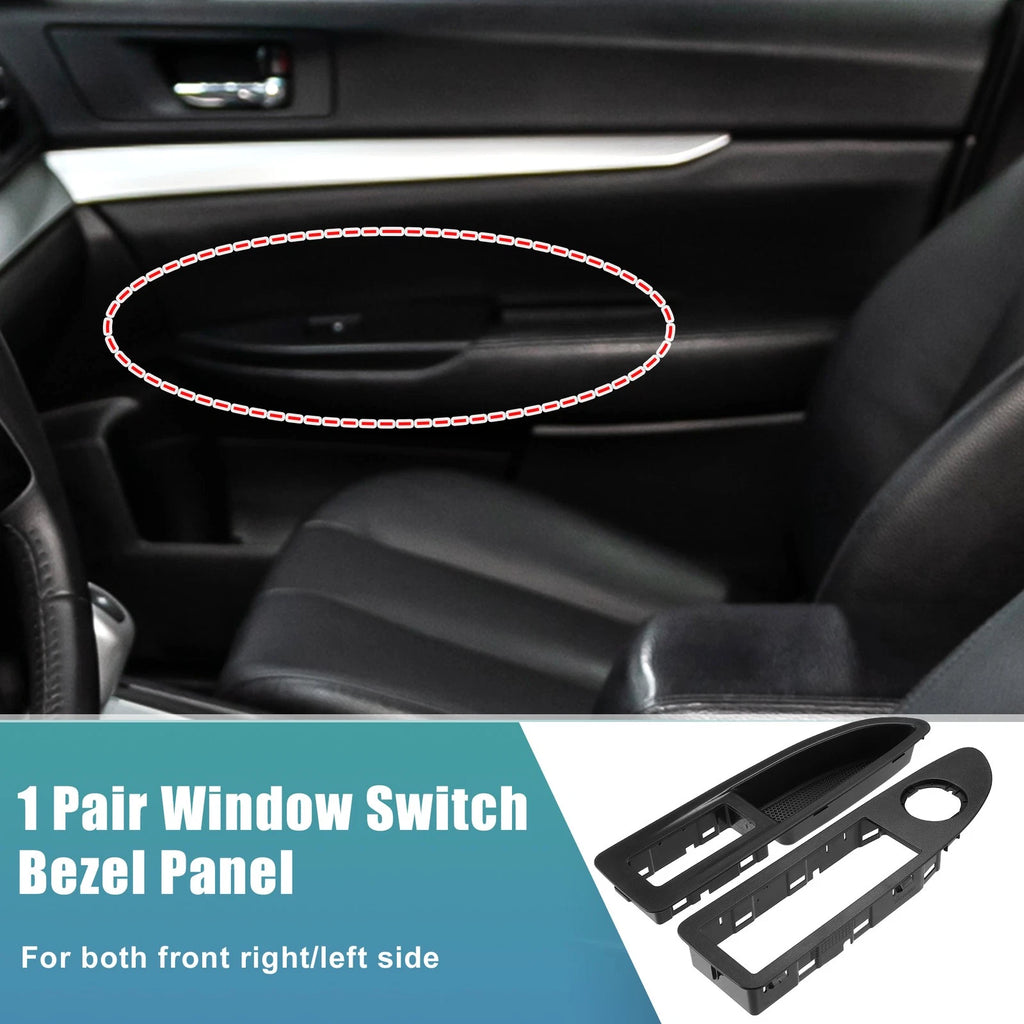 2X Front Left & Right Door Window Switch Bezel for Dodge Avenger (2011–2014)