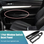 2X Front Left & Right Door Window Switch Bezel for Dodge Avenger (2011–2014)
