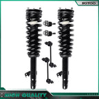 6pc Front Struts Suspension Kit for Ford Fusion Mercury Milan (2006–2009)