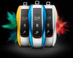 Yellow Remote Key Shell Cover for Porsche Cayenne Panamera Macan 911 (2011-2018)