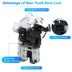 Rear Trunk Latch Lock Actuator for Audi Q5 (2008) No. 8R0827505