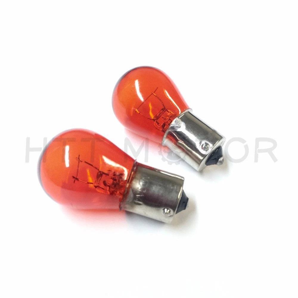 2X 1156NA Amber Turn Signal Light Bulb for
