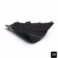 Double Bubble Windshield for Triumph Daytona 675 (2009–2012) Black