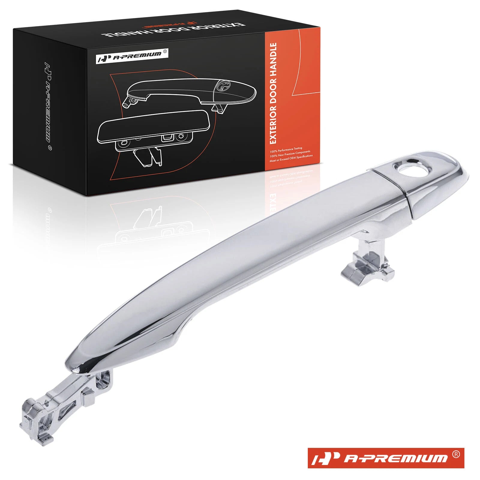 Front Driver Chrome Exterior Door Handle for Toyota Tacoma (2005-2015)