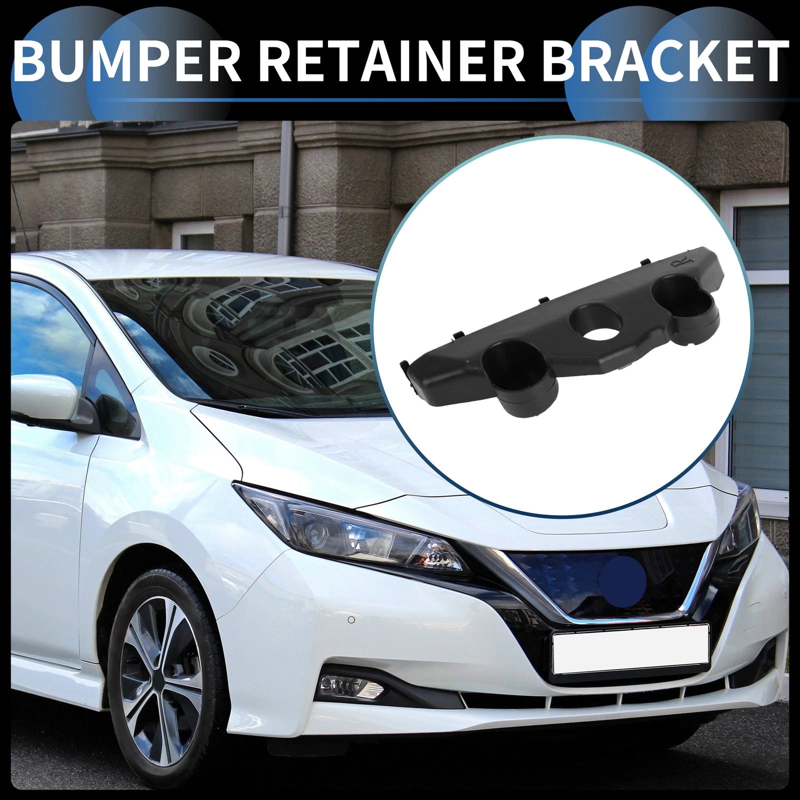 1 Pc Right Front Bumper Retainer Bracket No. 622245EE0A for Nissan Versa (2020–2024)