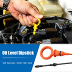 Engine Oil Level Indicator Dipstick for Volkswagen Jetta (2005–2010) No. 03G115611AA