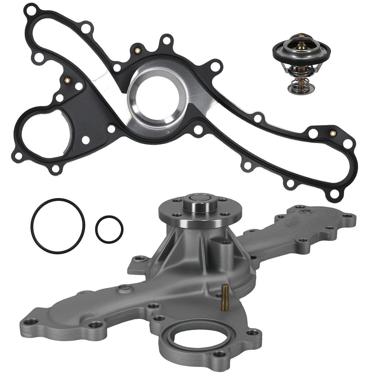Cooling Water Pump Thermostat for Toyota Highlander 3.5L (2008–2016) 1610009441