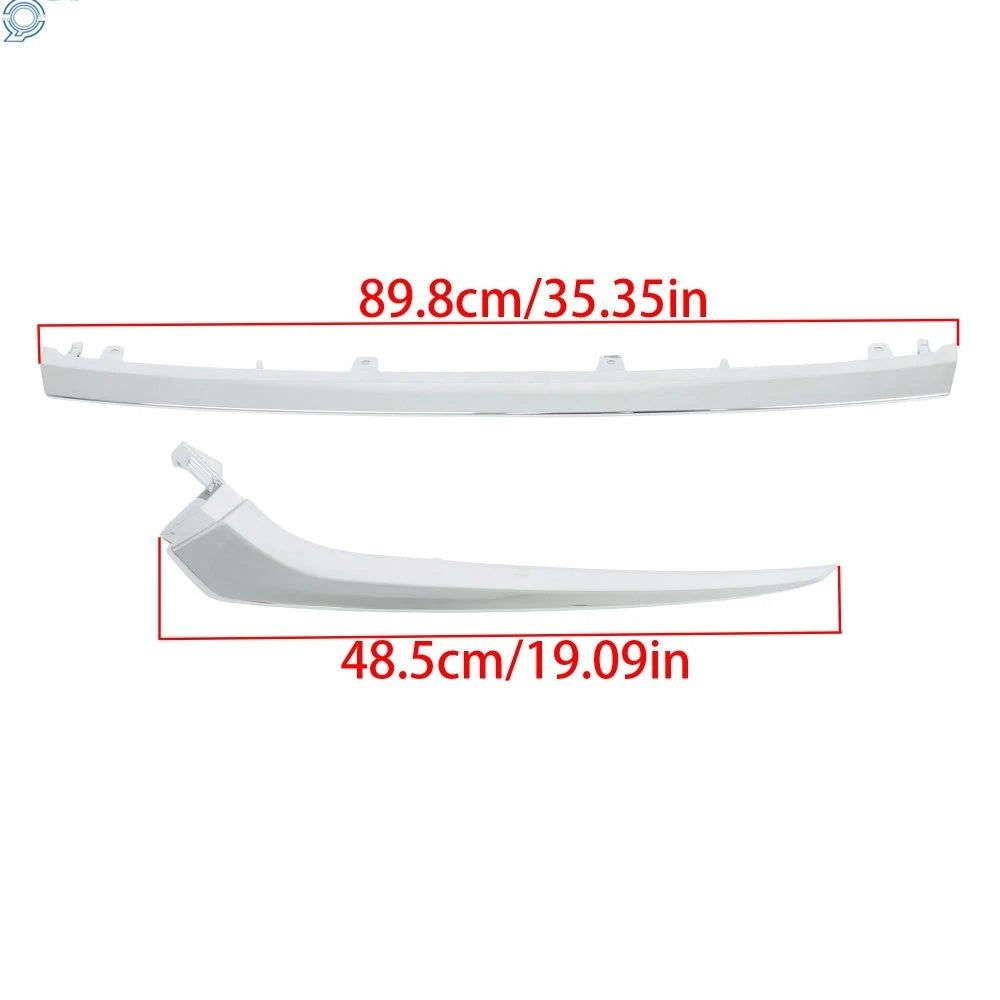 Upper Front Grille Trim & Headlight Trim for Honda CR-V (2023–2025) Chrome