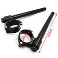 CNC Clip On Handle Bars 48mm for Kawasaki EX250/Ninja 250R (2008–2012)