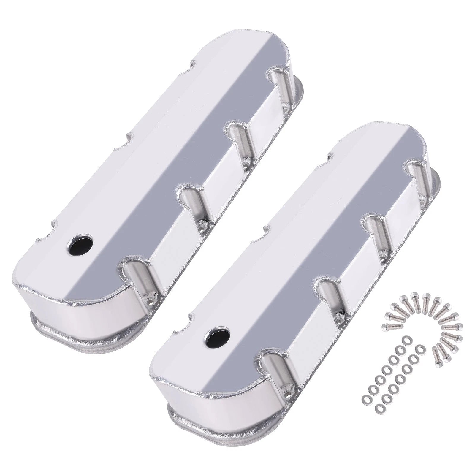 Tall Aluminum Valve Covers for Big Block Chevy 396 (1965-1976)