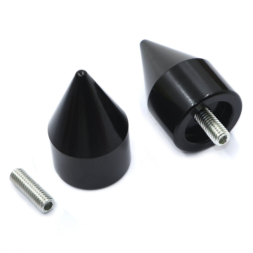 Spike Bar Ends End Caps for Kawasaki Ninja EX 500 EX 650R (2006–2011)