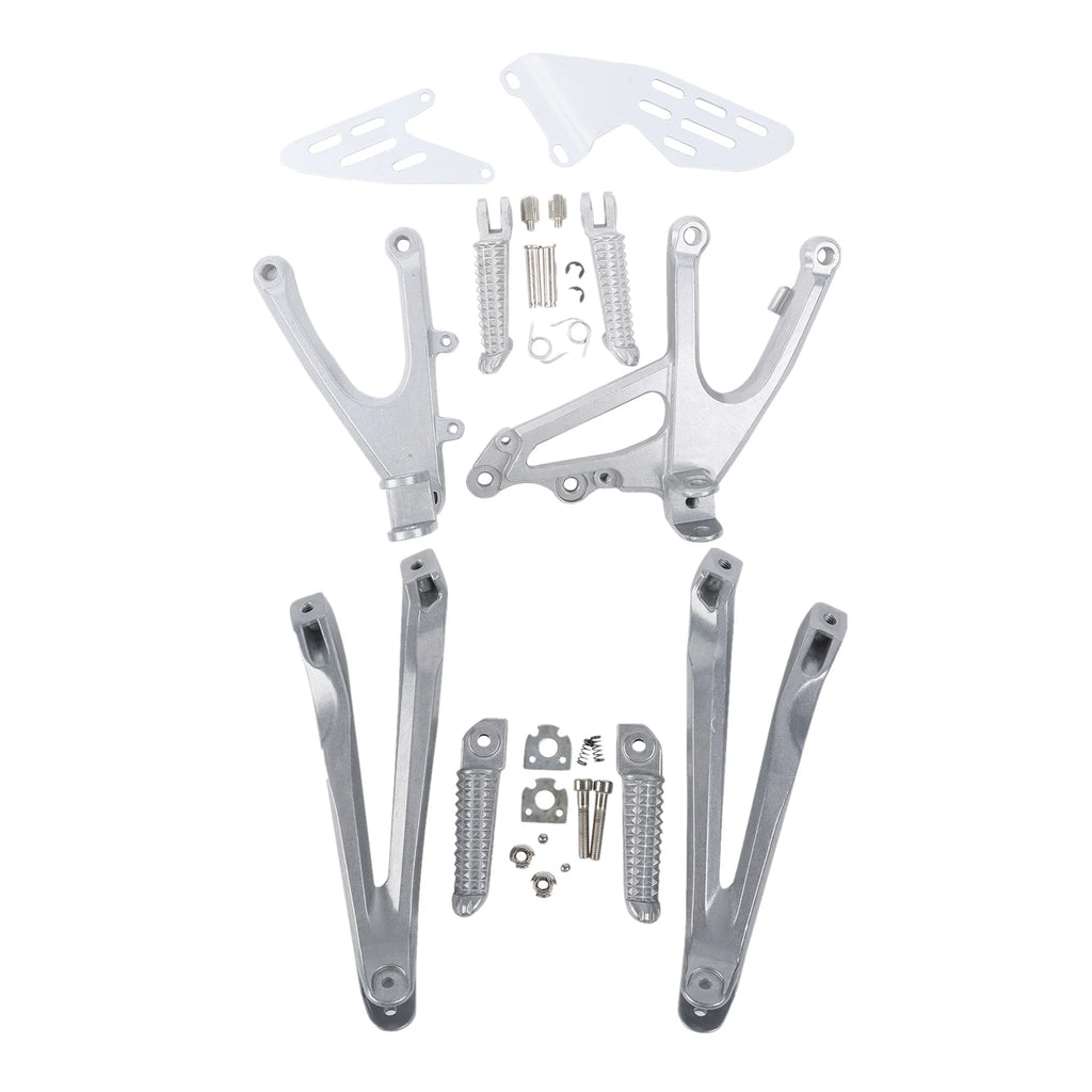 Set of 2 Foot Pegs Bracket Mount Kit for Yamaha YZF R1 (2007–2008)