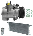 A/C Compressor Kit With Condenser for Ford F-250 Super Duty 6.7L (2018)