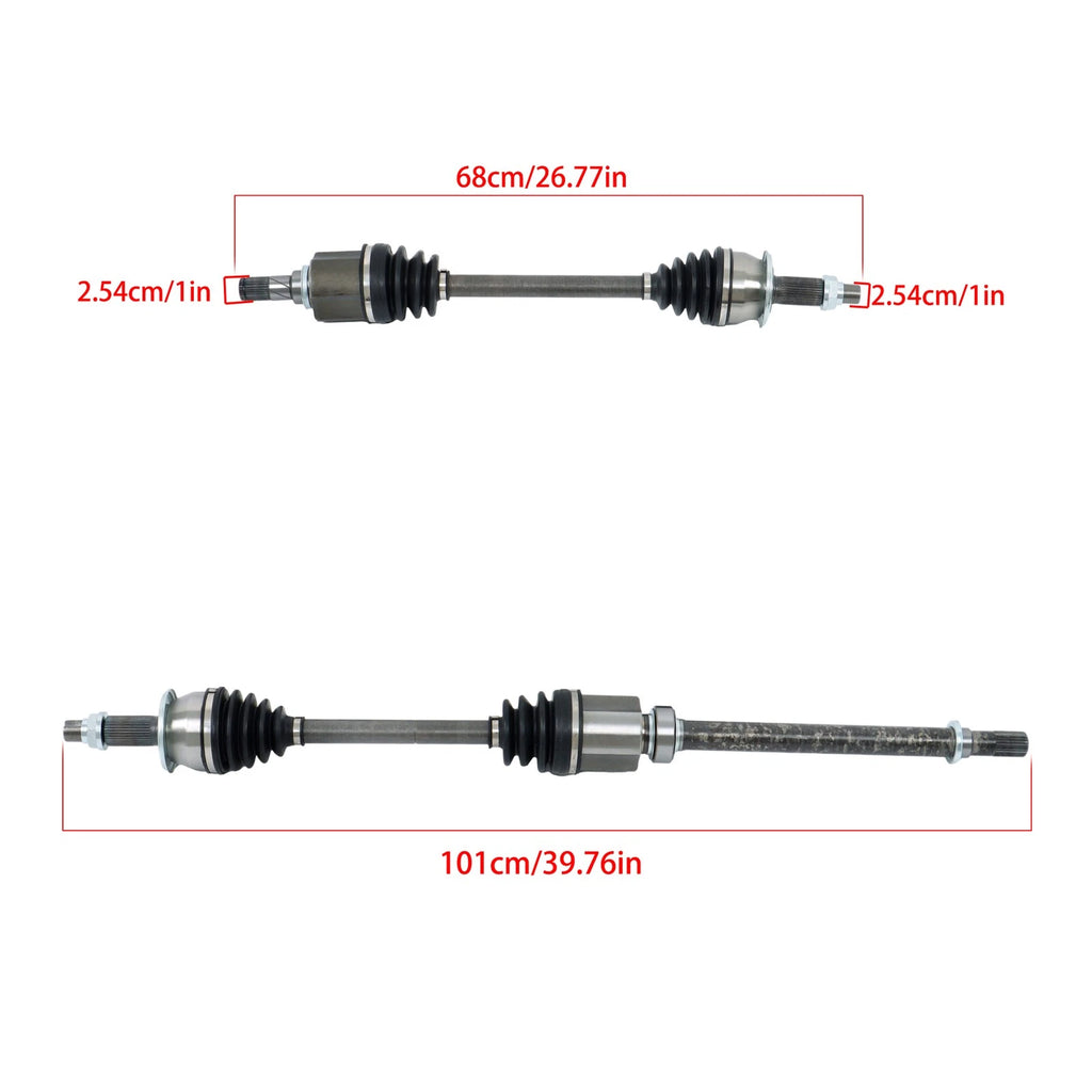 2X Front Left & Right CV Axle Assembly for Nissan Altima (2019-2023)