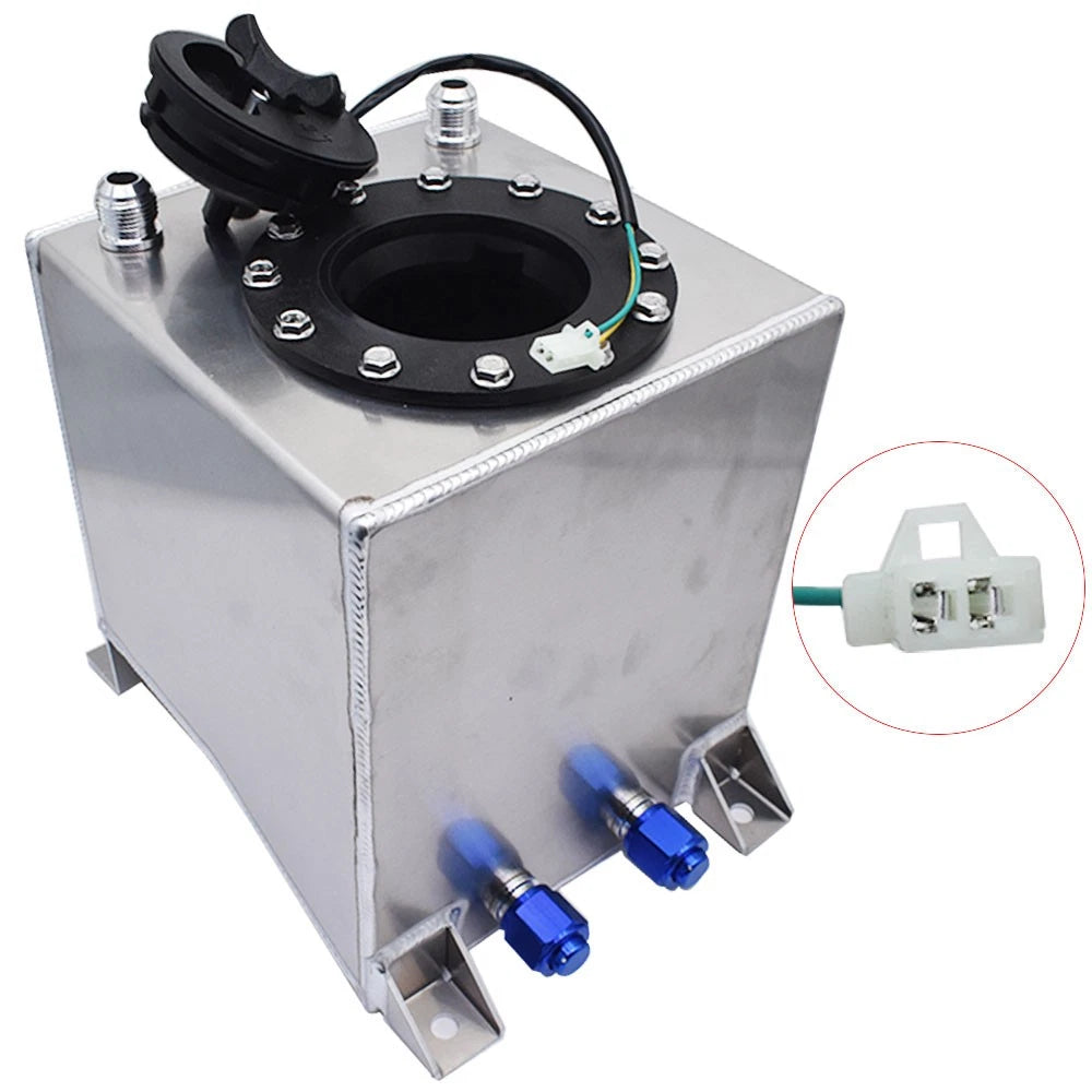 2.5 Gallon Aluminum Fuel Cell Tank for Racing Drift Vehicles