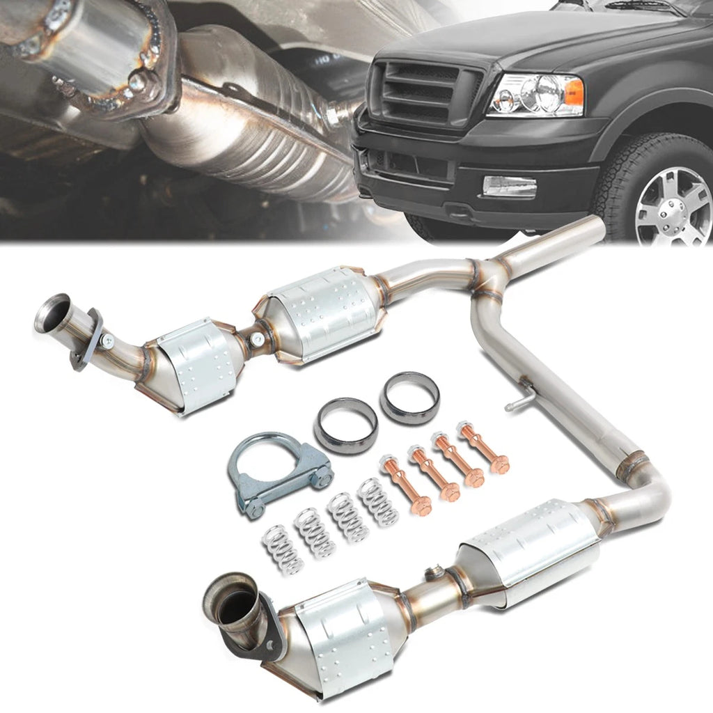 Catalytic Converter Pipe for Ford F150 Lincoln Mark LT 5.4L 4WD (2004–2006)