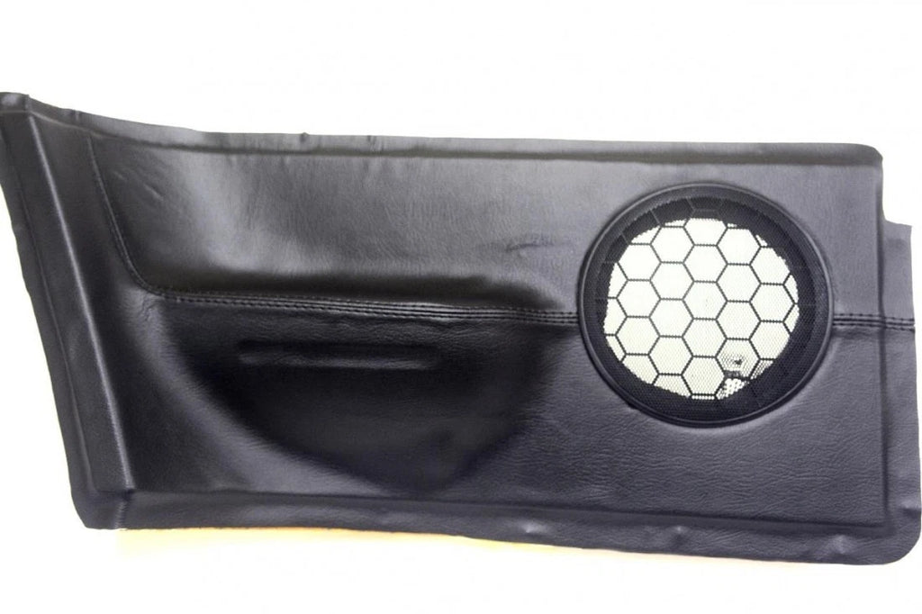 Rear Insert Door Panel for Volkswagen Beetle (1998–2010) Black Leather Synthetic