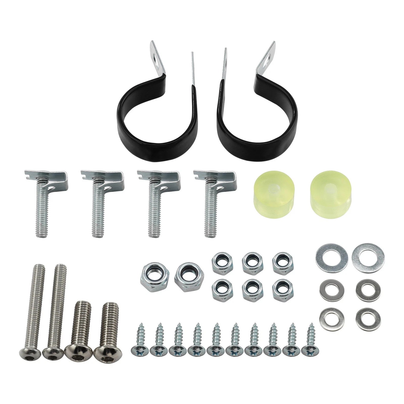 Lower Vented Fairing Mounting Hardware Clip Clamps for Harley Road King (2014–2023)