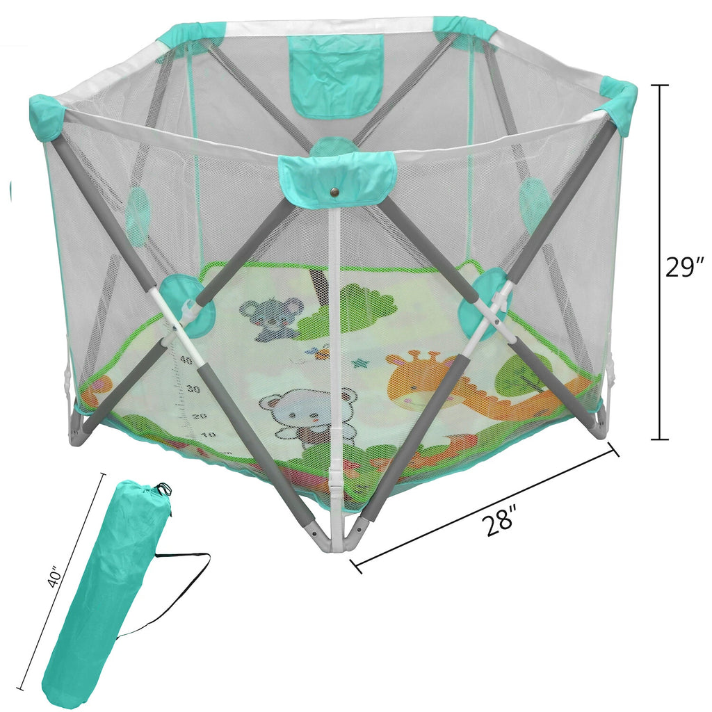 Portable Playard for Dog Baby Kids Indoor/Outdoor Use