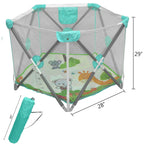 Portable Playard for Dog Baby Kids Indoor/Outdoor Use