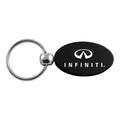 Black Oval Keychain KC1340.INF.BLK - Officially Licensed for Infiniti