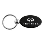 Black Oval Keychain KC1340.INF.BLK - Officially Licensed for Infiniti