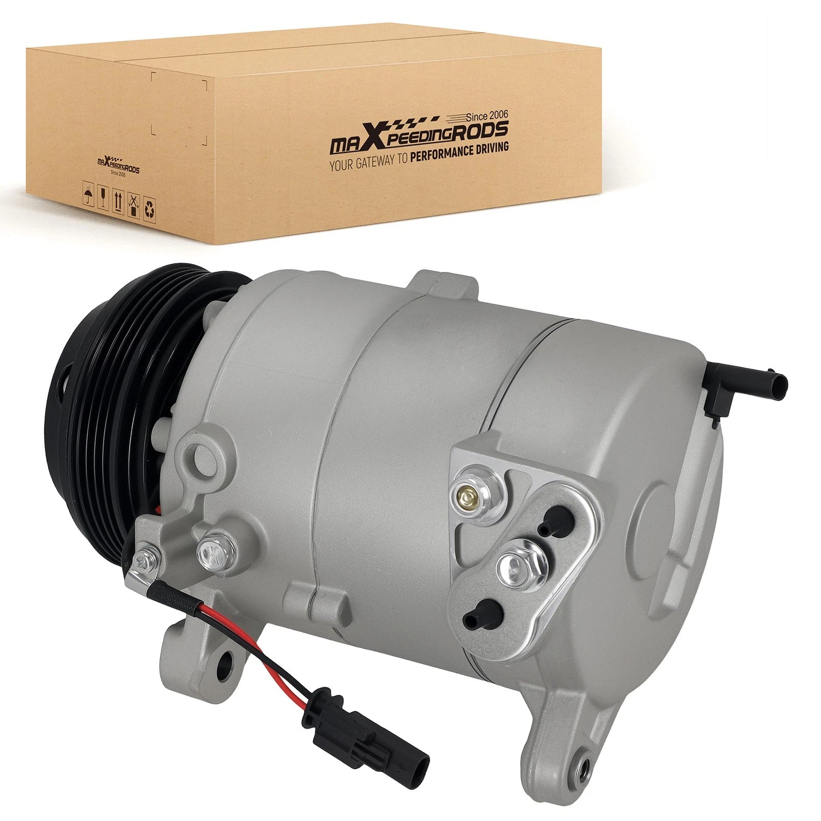 AC Compressor with Clutch for Chevrolet Silverado 1500 (2014–2019)