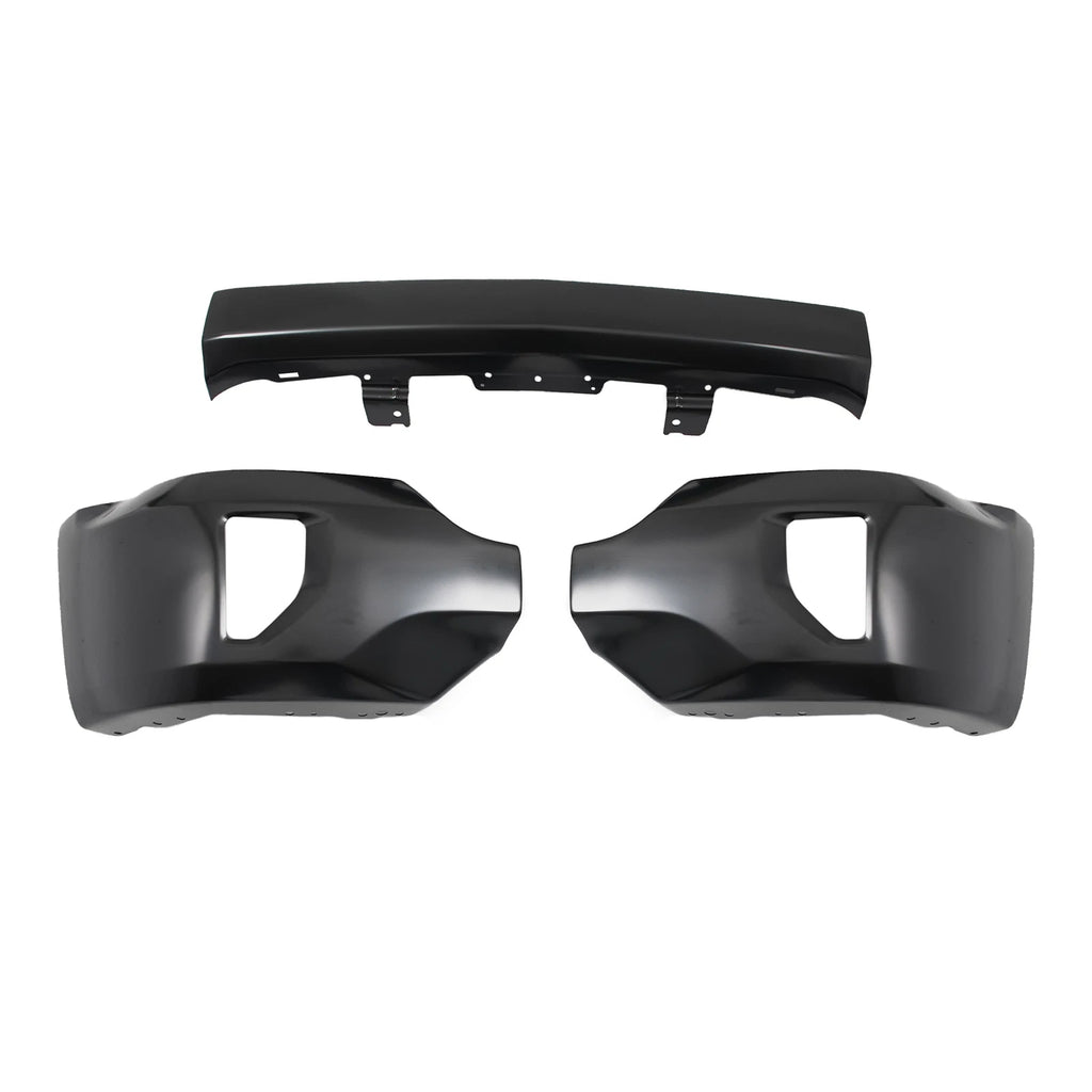 Front Bumper Face Bar for Chevy Silverado 1500 (2016–2018) W/Fog Light Holes