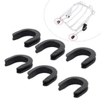 6x Mounting Bracket Grommet Bushing Luggage Rack for Harley