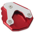 Kickstand Enlarger Plate for HONDA CB500X (2019-2023) - Red CNC Aluminium
