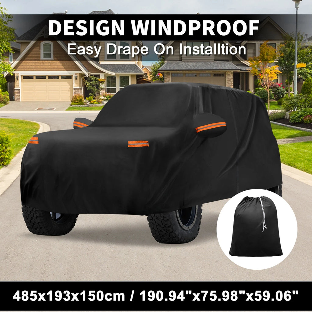 Waterproof 210D-PU Car Cover for Ford Bronco (2021–2023)