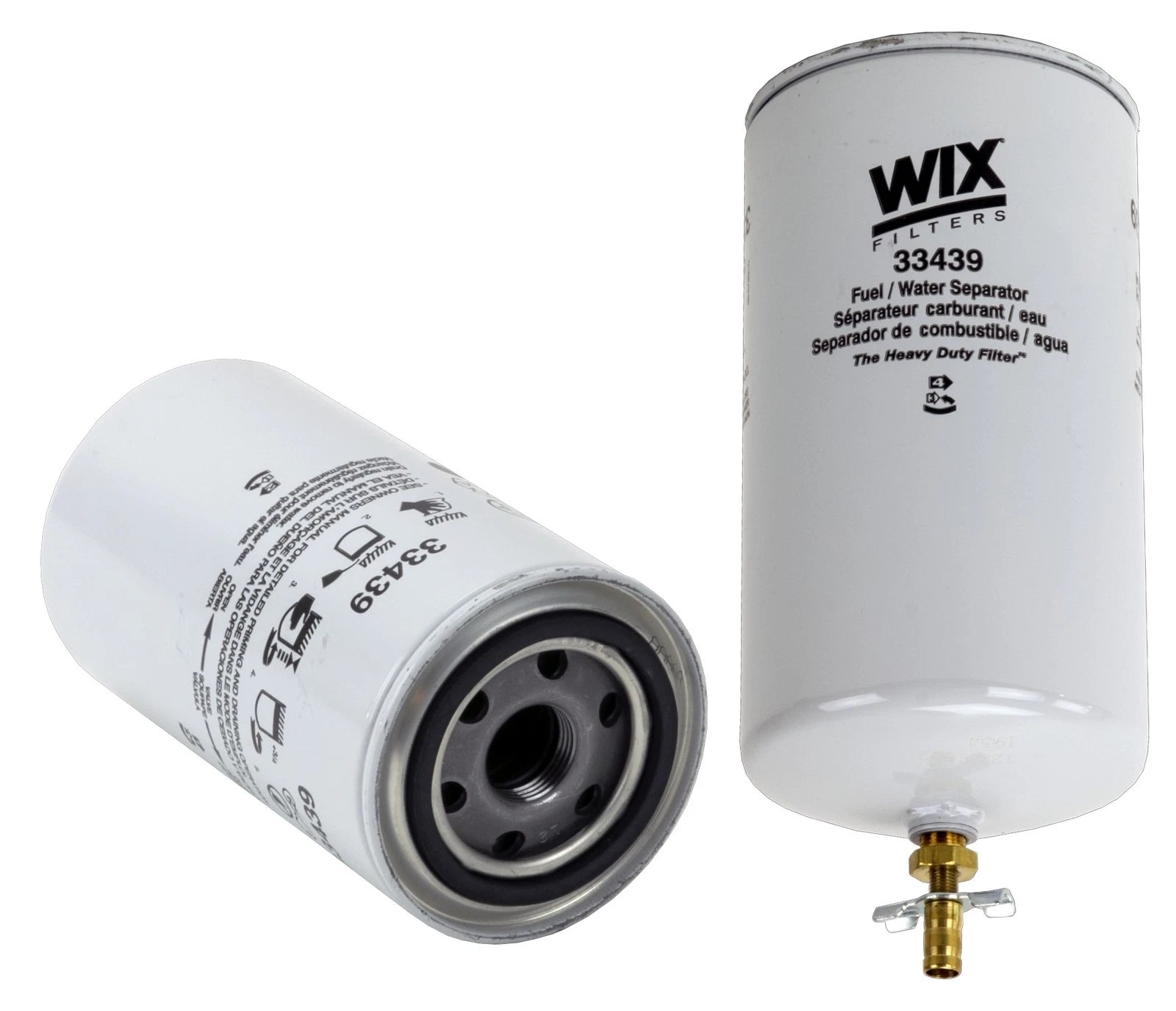 WIX Fuel Water Separator Filter 33439 for