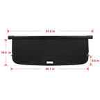 Retractable Cargo Cover for Lincoln Aviator (2020–2024)
