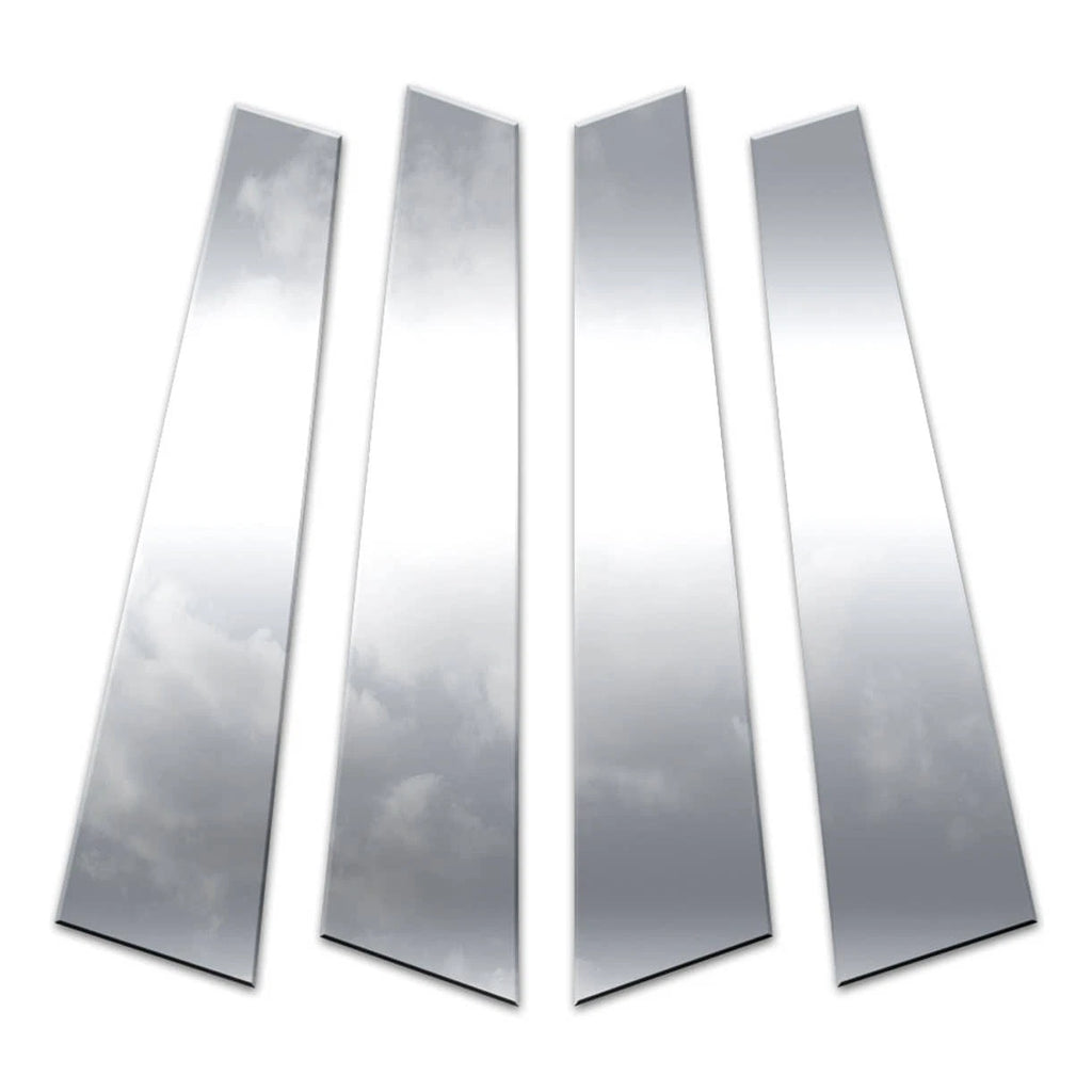 Diamond Grade 4pc Stainless Steel Pillar Post Covers for 14-20 Mercedes S Class