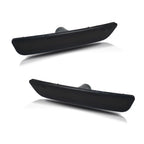 2X Smoke Lens Front Side Bumper Marker Light Housings for Ford Mustang (2010–2014)