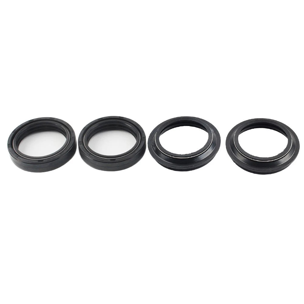 Set of 4 Front Fork Damper Shock Absorber Oil Seals for Motorcycle (47X58-11 MM)