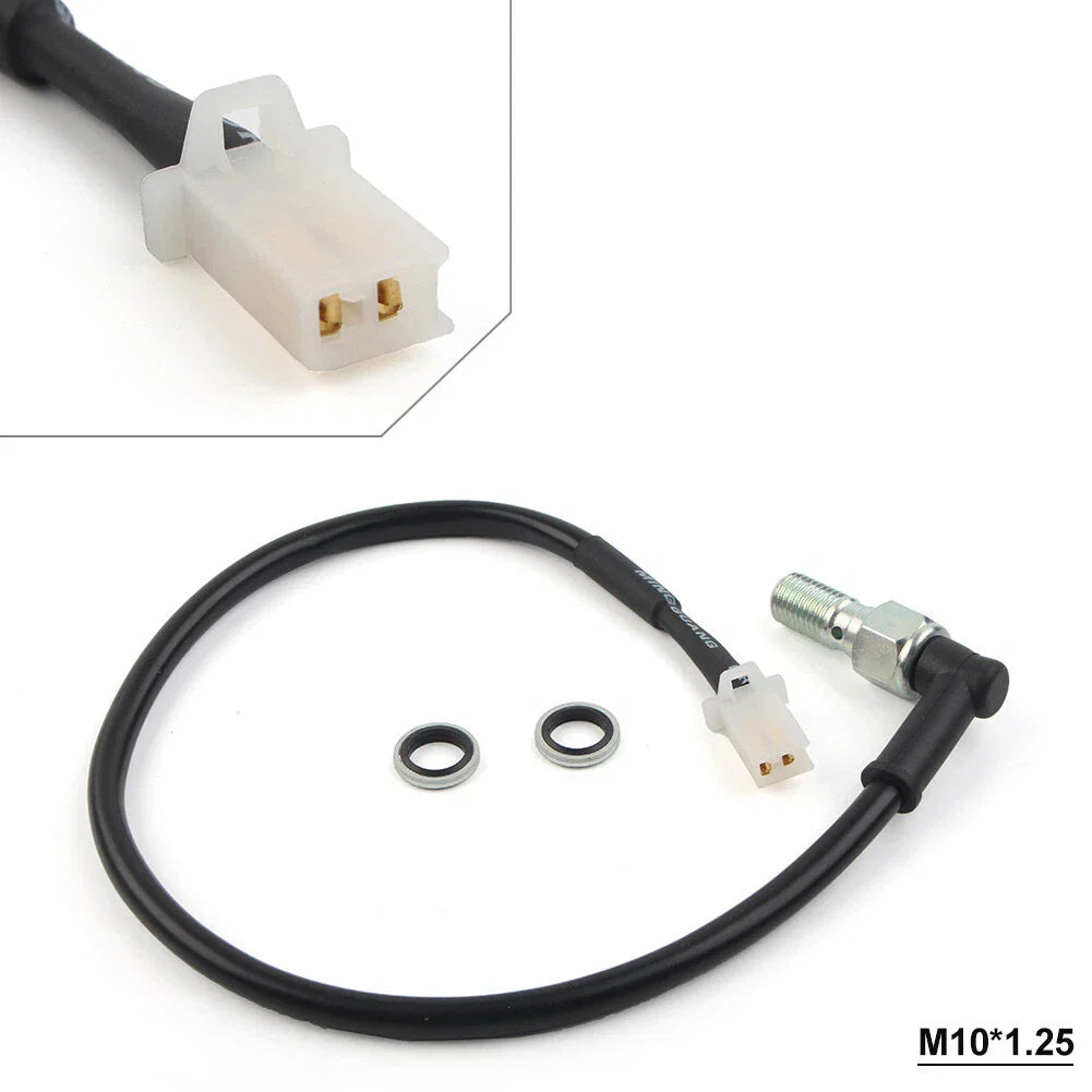 M10 Hydraulic Brake Light Switch Bolt for ATV Motorcycle