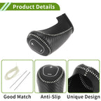 Gear Shift Knob Cover for Chevrolet Malibu (2016–2020) Black Carbon Fiber