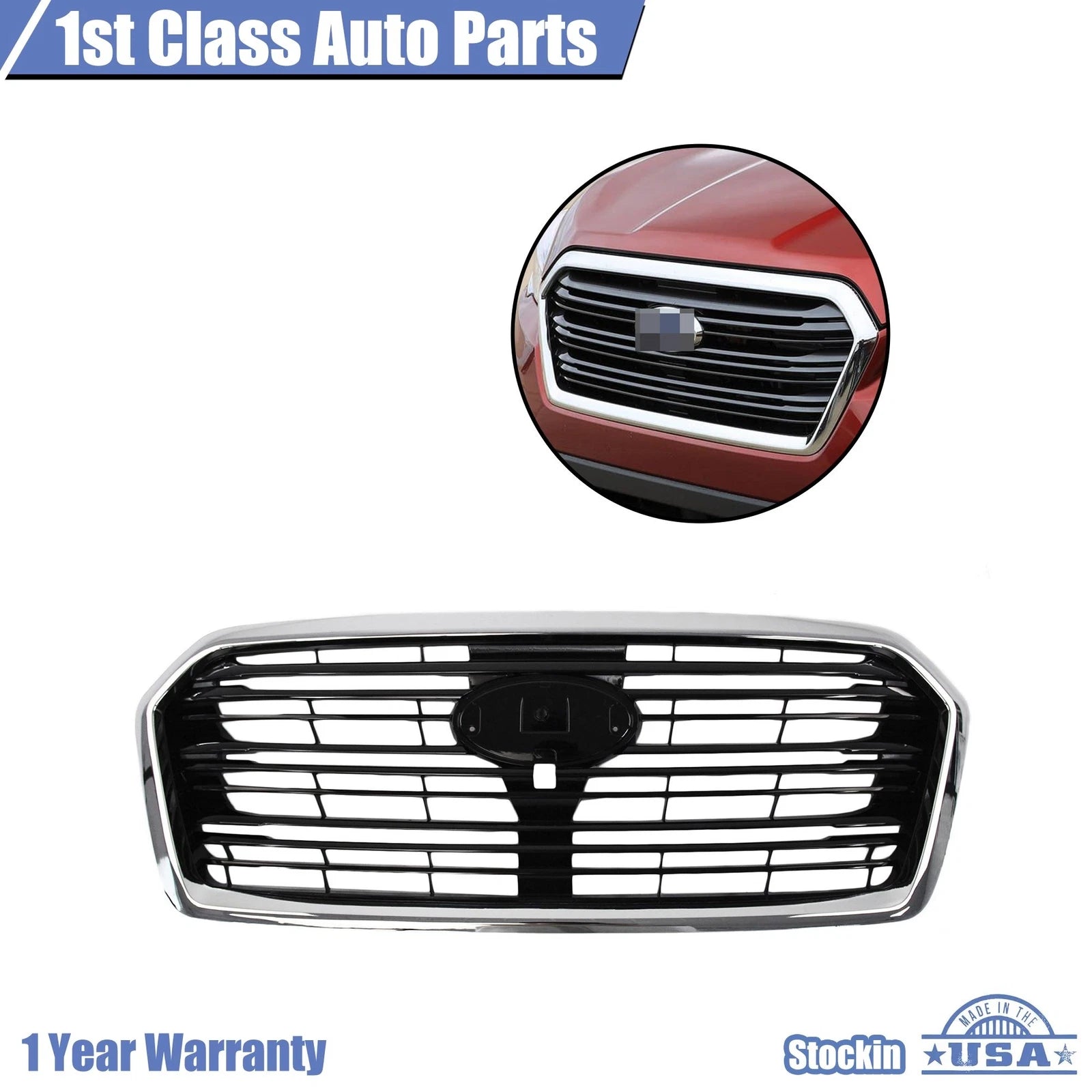 Front Bumper Grille for Subaru Ascent (2019-2022)
