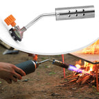 Portable Stainless Steel Barbecue Igniter with Adjustable Flame Control