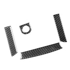 Black Center Console Storage Cover Trim for Subaru Forester (2009-2013)