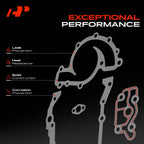 Engine Timing Cover Gasket Set for Buick LaCrosse and Lucerne (2006-2009)