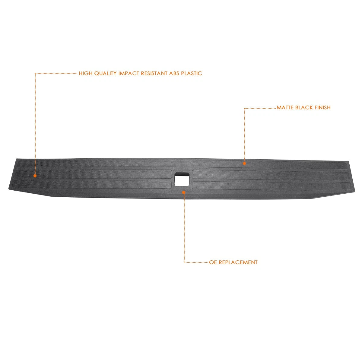 Matte Black Horizontal Slats Grille for Honda Civic Sedan (1999–2000)