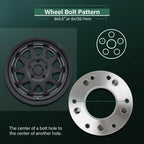 2X 2" Wheel Adapters 5x135 to 6x139.7/6x5.5 12x1.5 for Ford F-150 (1997–2003)