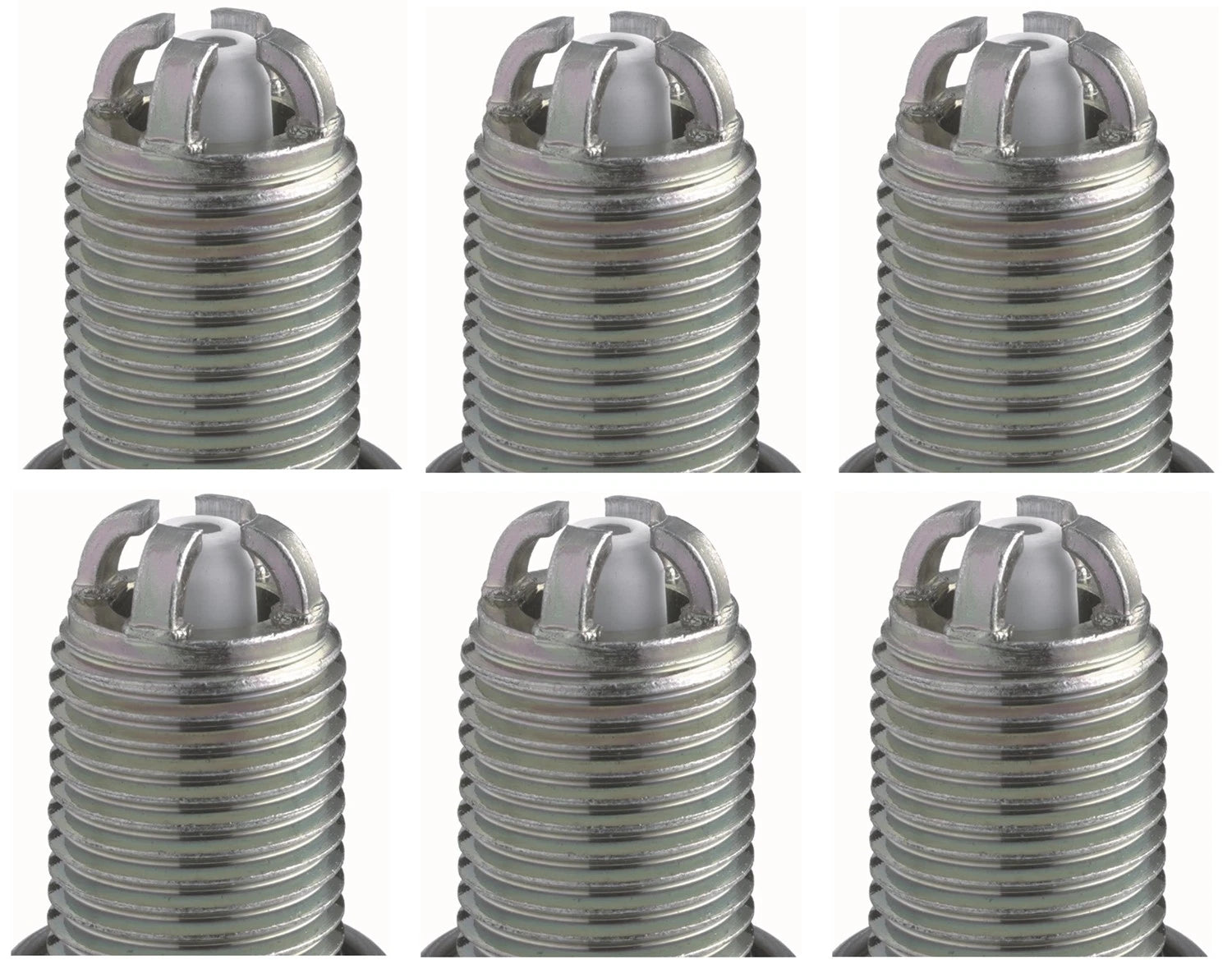 Set of 6 Spark Plugs NGK BKR6EQUP for Audi A4 A6 Quattro BMW E46 E39 VW Passat