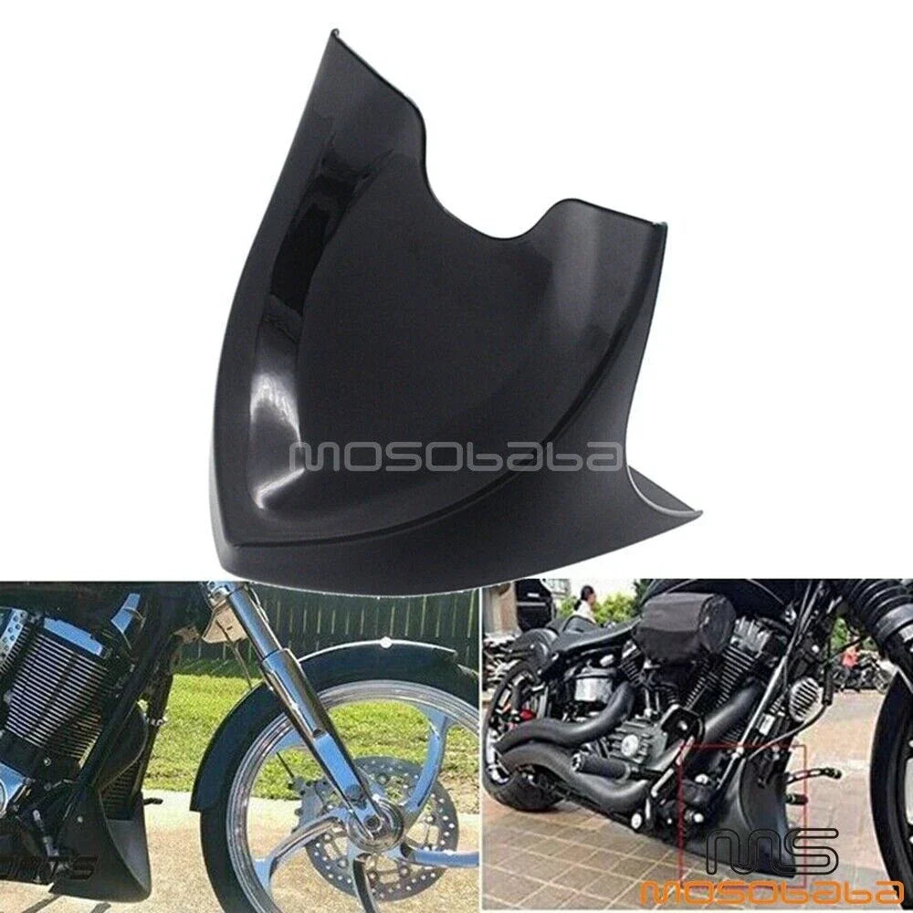 Chin Spoiler Fairing Cover for Harley Dyna Softail Fat Boy Sportster (04-17)