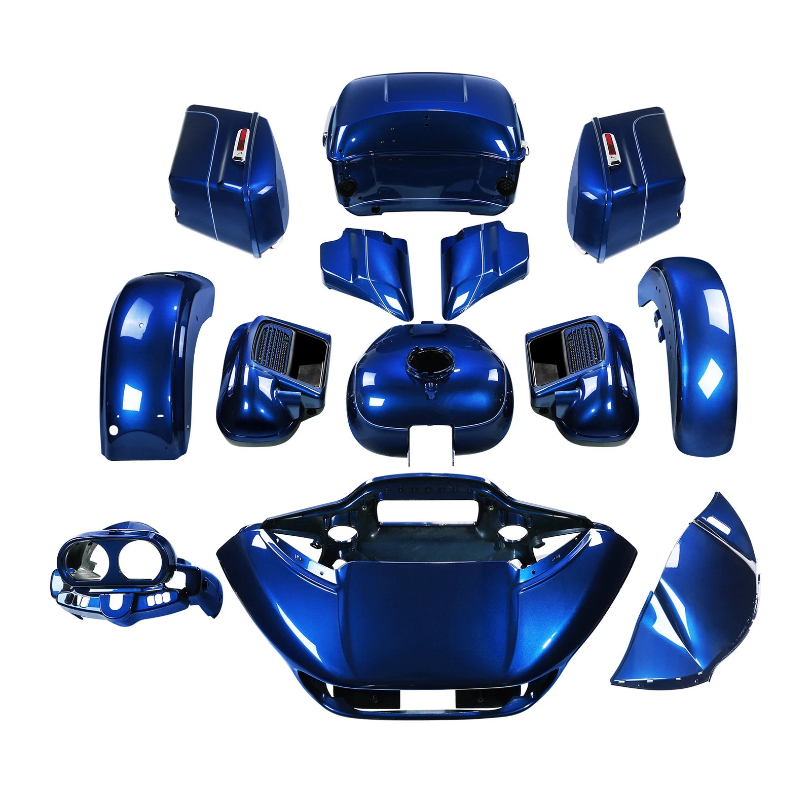 Fairings Body Work Kit for Harley Road Glide Limited (2015–2024) Superior Blue